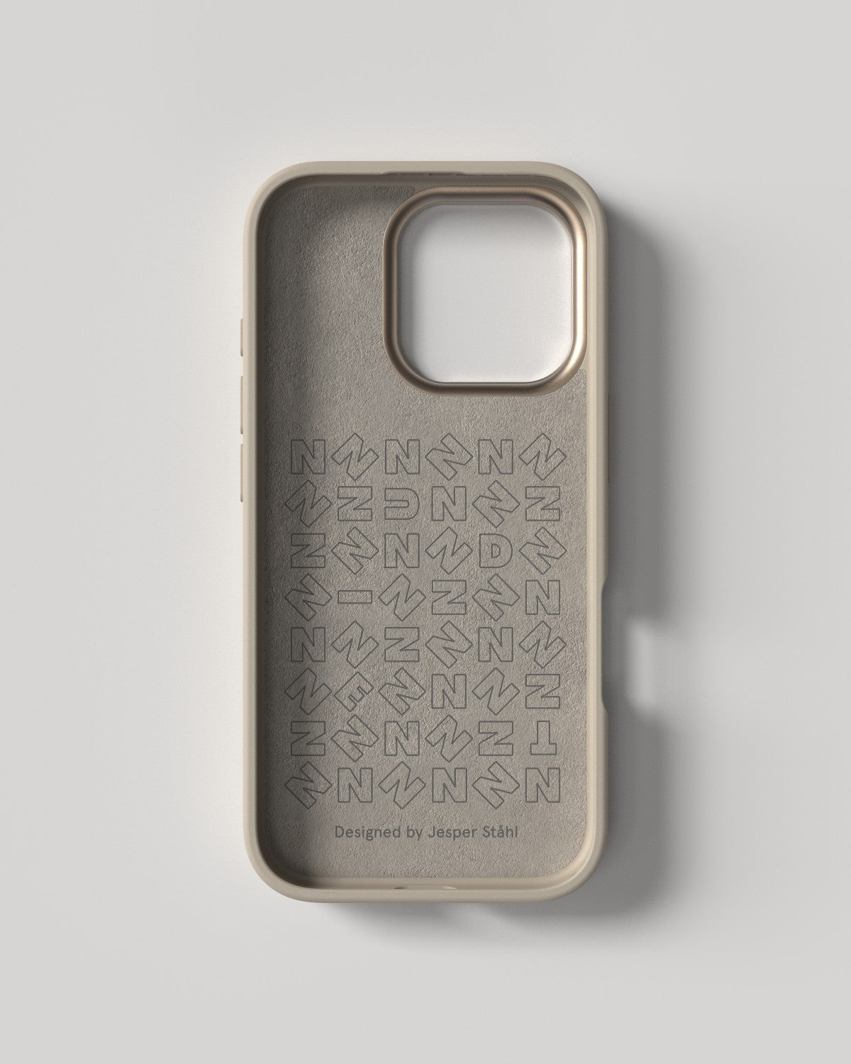 Bold Case - iPhone 16 Pro - Linen Beige & Olive Green