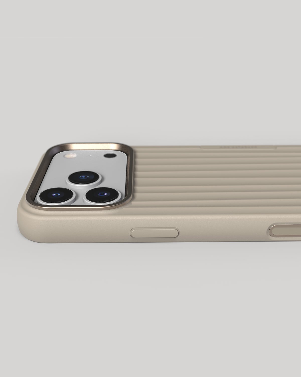 Bold Case - iPhone 17 Pro Max - Linen Beige & Olive Green
